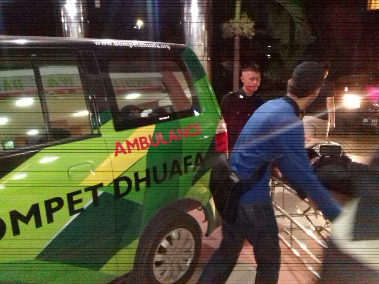 Kecelakaan beruntun di Makassar, Ambulance Dompet Dhuafa Bantu evakuasi Korban Kecelakaan