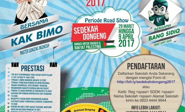 SEDEKAH DONGENG donasi kemanusiaan 2017