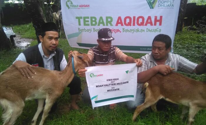 tebar aqiqah Dompet Dhuafa Sulsel