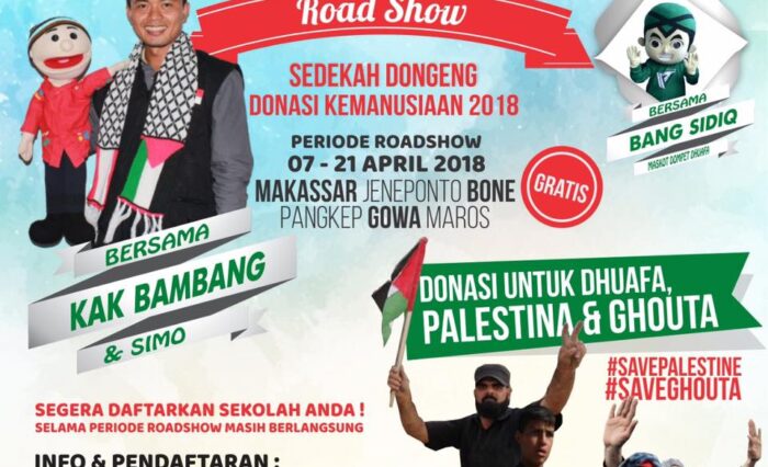 sedekah dongeng donasi kemanusiaan 2018