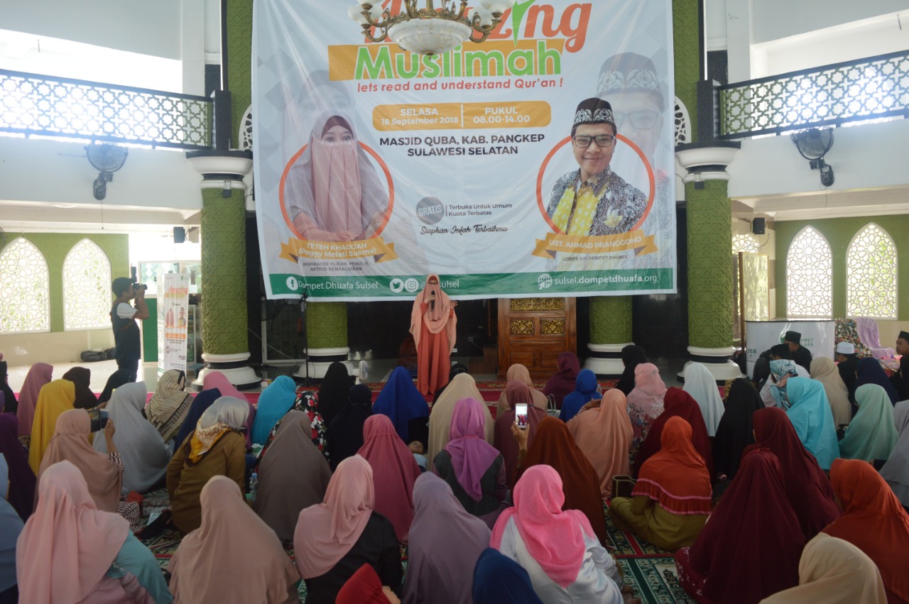 Corps Da’i Dompet Dhuafa gelar Amazing Muslimah di Pangkep