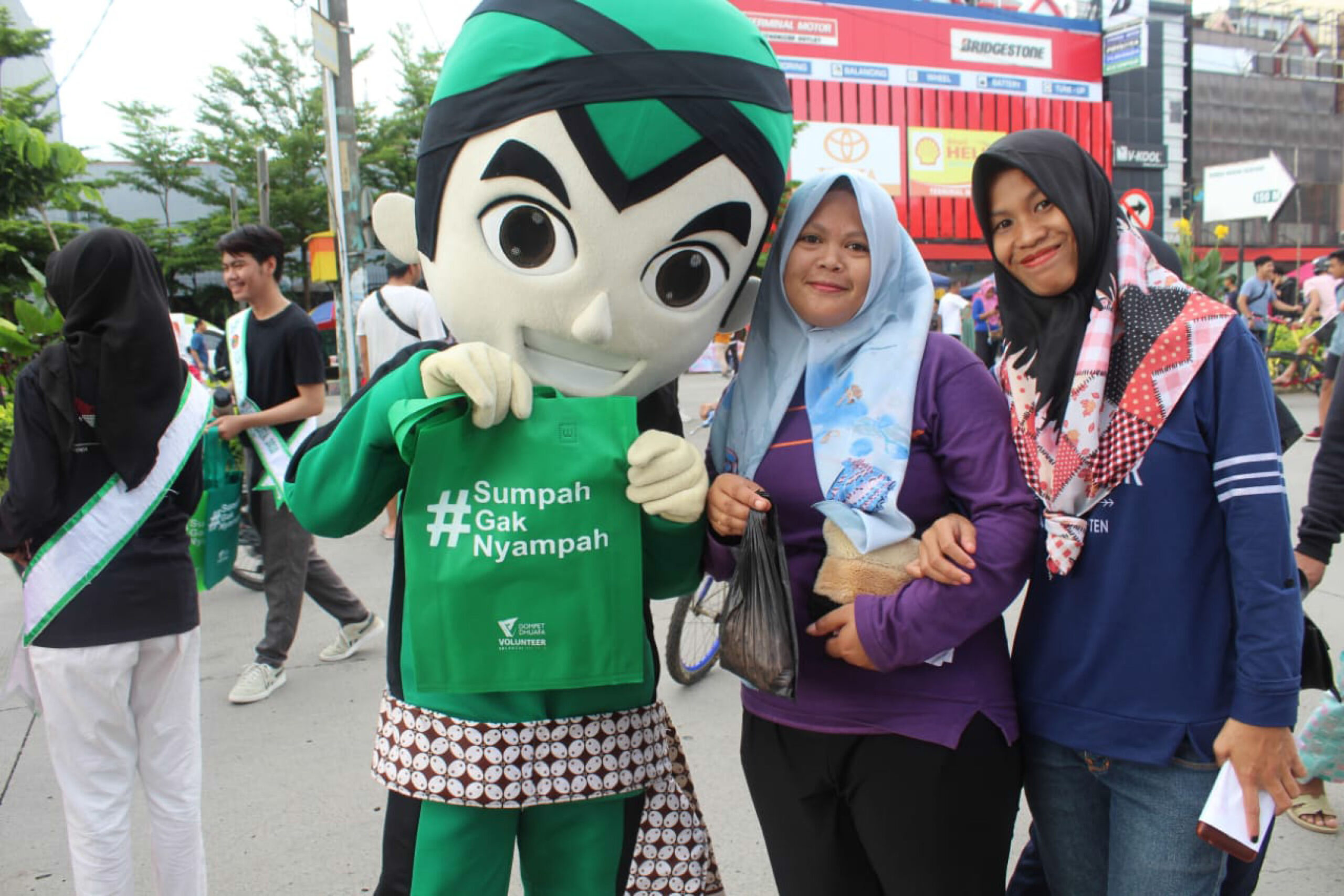 RELAWAN DOMPET DHUAFA SULSEL DEKLARASI #SUMPAHGAKNYAMPAH