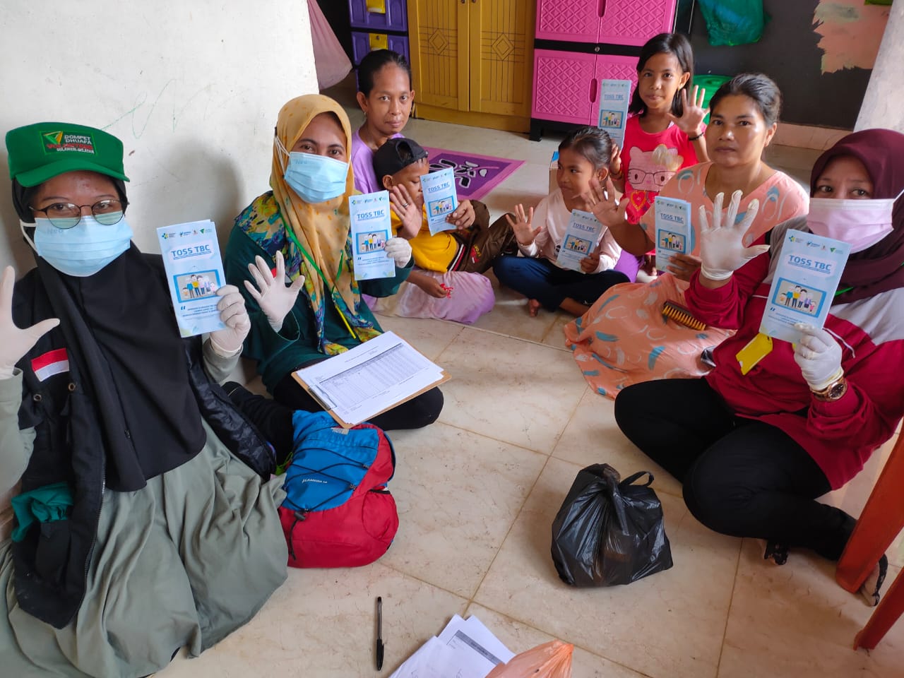 Dompet Dhuafa Lakukan Layanan Skrining Ketuk Pintu dan Bantuan Gizi Pasien TB