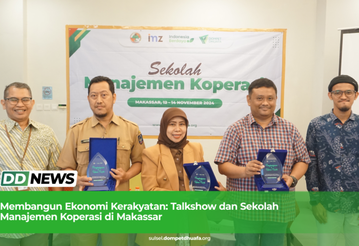 Membangun Ekonomi Kerakyatan: Talkshow dan Sekolah Manajemen Koperasi di Makassar