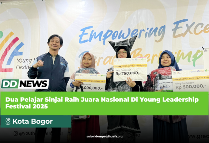Dua Pelajar Sinjai Raih Juara Nasional Di Young Leadership Festival 2025