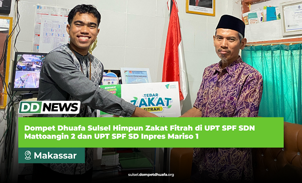 4. DD News Tebar Zakat Fitrah SD Kelapa Bertingkat Tiga Website 1-1