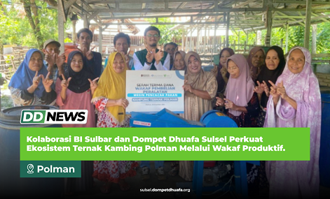 DD News Wakaf Produktif BI di Polman Website 1-1