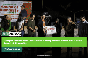 Dompet Dhuafa dan Trek Coffee Galang Donasi untuk NTT Lewat Sound of Humanity
